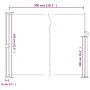 Toldo lateral retráctil crema 160x300 cm by , Umbrellas - Ref: Foro24-4004310, Price: 82,52 €, Discount: %