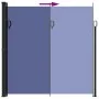 Blaue einziehbare Seitenmarkise 200x500 cm von , Sonnenschirme - Ref: Foro24-4004461, Preis: 129,55 €, Rabatt: %