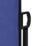 Blue retractable side awning 200x500 cm by , Umbrellas - Ref: Foro24-4004461, Price: 129,55 €, Discount: %