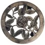 Set of 6 plastic plant stands with wheels, bronze color, 30 cm. by vidaXL, Pot stands - Ref: Foro24-48227, Price: 57,84 €, Di...