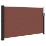 Brown retractable side awning 120x600 cm by , Umbrellas - Ref: Foro24-4004494, Price: 108,86 €, Discount: %