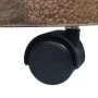 Set of 6 plastic plant stands with wheels, bronze color, 30 cm. by vidaXL, Pot stands - Ref: Foro24-48227, Price: 57,84 €, Di...