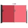 Red retractable side awning 140x600 cm by , Umbrellas - Ref: Foro24-4004507, Price: 98,83 €, Discount: %