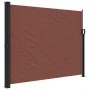 Toldo lateral retráctil marrón 160x600 cm de , Sombrillas - Ref: Foro24-4004524, Precio: 126,03 €, Descuento: %