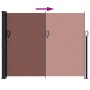Braune einziehbare Seitenmarkise 160x600 cm von , Sonnenschirme - Ref: Foro24-4004524, Preis: 129,48 €, Rabatt: %