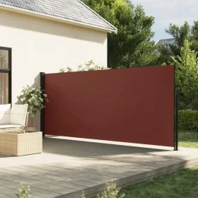Brown retractable side awning 180x600 cm by , Umbrellas - Ref: Foro24-4004539, Price: 132,33 €, Discount: %