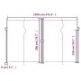 Black retractable side awning 200x600 cm by , Umbrellas - Ref: Foro24-4004849, Price: 177,13 €, Discount: %