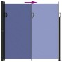 Blaue einziehbare Seitenmarkise 200x600 cm von , Sonnenschirme - Ref: Foro24-4004551, Preis: 149,47 €, Rabatt: %
