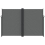 Toldo lateral retráctil gris antracita 220x600 cm de , Sombrillas - Ref: Foro24-4004868, Precio: 206,98 €, Descuento: %