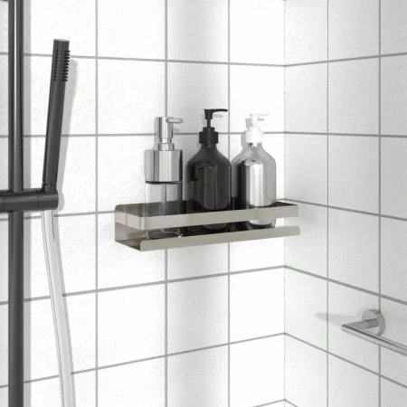 Shower shelf brushed stainless steel 304 30x10x6 cm by , Shelves - Ref: Foro24-4004905, Price: 27,01 €, Discount: %