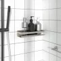 Shower shelf brushed stainless steel 304 30x10x6 cm by , Shelves - Ref: Foro24-4004905, Price: 27,01 €, Discount: %