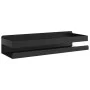 Shower shelf black brushed stainless steel 304 30x10x6cm by , Shelves - Ref: Foro24-4004907, Price: 24,64 €, Discount: %