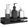 Duschregal schwarz gebürsteter Edelstahl 304 30x10x6cm von , Regale - Ref: Foro24-4004907, Preis: 24,64 €, Rabatt: %