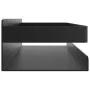 Shower shelf black brushed stainless steel 304 30x10x6cm by , Shelves - Ref: Foro24-4004907, Price: 24,64 €, Discount: %