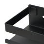 Duschregal schwarz gebürsteter Edelstahl 304 30x10x6cm von , Regale - Ref: Foro24-4004907, Preis: 24,64 €, Rabatt: %