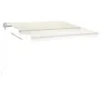 Manuell einziehbare Markise mit cremefarbenem LED-Licht 4x3 m von , Markisen - Ref: Foro24-3069942, Preis: 461,06 €, Rabatt: %