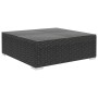 6-piece garden furniture set and black synthetic rattan cushions by vidaXL, Garden sets - Ref: Foro24-46745, Price: 503,44 €,...