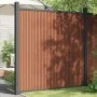 Braunes WPC-Zaunelement 180x186 cm von , Zaunpaneele - Ref: Foro24-4003981, Preis: 344,70 €, Rabatt: %