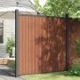 Braunes WPC-Zaunelement 180x186 cm von , Zaunpaneele - Ref: Foro24-4003981, Preis: 344,70 €, Rabatt: %