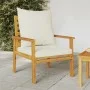 Sillón de jardín con cojines 2 uds madera maciza acacia de , Sillas de jardín - Ref: Foro24-366375, Precio: 173,13 €, Descuen...