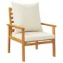 Sillón de jardín con cojines 2 uds madera maciza acacia de , Sillas de jardín - Ref: Foro24-366375, Precio: 173,13 €, Descuen...