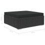 6-piece garden furniture set and black synthetic rattan cushions by vidaXL, Garden sets - Ref: Foro24-46745, Price: 503,44 €,...