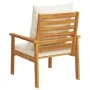 Sillón de jardín con cojines 2 uds madera maciza acacia de , Sillas de jardín - Ref: Foro24-366375, Precio: 173,13 €, Descuen...