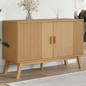 OLDEN Sideboard aus massivem braunem Kiefernholz 114x43x73,5 cm von , Sideboards - Ref: Foro24-358609, Preis: 150,05 €, Rabat...