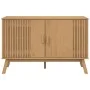 Aparador OLDEN madera maciza de pino marrón 114x43x73,5 cm de , Aparadores - Ref: Foro24-358609, Precio: 149,91 €, Descuento: %