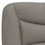 Bed frame with headboard in taupe gray fabric 100x200 cm by , Beds and slatted bases - Ref: Foro24-3207755, Price: 154,31 €, ...