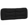 Bed frame with black fabric headboard 140x200 cm by , Beds and slatted bases - Ref: Foro24-3207774, Price: 215,46 €, Discount: %