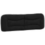 Bed frame with black fabric headboard 160x200 cm by , Beds and slatted bases - Ref: Foro24-3207781, Price: 261,97 €, Discount: %