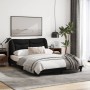 Bed frame with black fabric headboard 120x200 cm by , Beds and slatted bases - Ref: Foro24-3207760, Price: 177,74 €, Discount: %