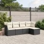 5-teiliges Gartenmöbel-Set und schwarze synthetische Rattankissen von , Gartensets - Ref: Foro24-3263132, Preis: 289,35 €, Ra...