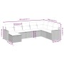 Juego de sofás jardín con cojines beige mezcla 8 pzas ratán PE by , Garden sets - Ref: Foro24-3263585, Price: 478,26 €, Disco...