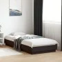 Estructura de cama madera de ingeniería negra 90x200 cm de , Camas y somieres - Ref: Foro24-839603, Precio: 89,72 €, Descuent...