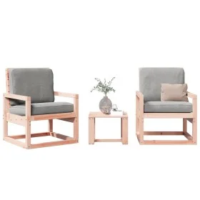 Garden furniture set 3 pieces solid wood Douglas fir by , Garden sets - Ref: Foro24-832555, Price: 121,28 €, Discount: %