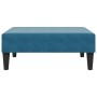 Zweiplätziges Schlafsofa mit blauem Samthocker. von , Sofas - Ref: Foro24-3216235, Preis: 337,06 €, Rabatt: %