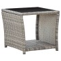 3-piece garden dining set with gray synthetic rattan cushions by , Garden sets - Ref: Foro24-3277627, Price: 369,63 €, Discou...