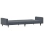 2-seater sofa bed with dark gray velvet stool by , Sofas - Ref: Foro24-3216237, Price: 309,92 €, Discount: %