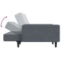 2-seater sofa bed with dark gray velvet stool by , Sofas - Ref: Foro24-3216237, Price: 309,92 €, Discount: %