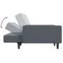 2-Sitzer-Schlafsofa mit dunkelgrauem Samthocker von , Sofas - Ref: Foro24-3216237, Preis: 303,63 €, Rabatt: %