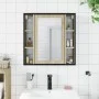 Sonoma oak wood bathroom mirror cabinet 60x16x60 cm by , Dressing tables - Ref: Foro24-842427, Price: 77,17 €, Discount: %