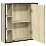 Badezimmerspiegelschrank aus Sonoma-Eichenholz, 60 x 16 x 60 cm von , Schminktische - Ref: Foro24-842427, Preis: 77,17 €, Rab...