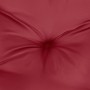 2 Stück Stuhlkissen mit hoher Rückenlehne, roter roter Oxford-Stoff von , Kissen für Stühle und Sofas - Ref: Foro24-377629, P...