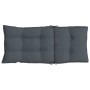 Kissen für Hochlehner, 4 Stück, anthrazitgrauer Oxford-Stoff von , Kissen für Stühle und Sofas - Ref: Foro24-377603, Preis: 9...