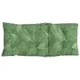 High back chair cushions 4 pcs Oxford fabric printed leaves by , Cushions for chairs and sofas - Ref: Foro24-377660, Price: 9...