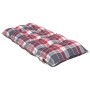 Low Back Chair Cushions 2 Pcs Plaid Fabric by , Cushions for chairs and sofas - Ref: Foro24-377710, Price: 54,62 €, Discount: %