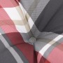 Low Back Chair Cushions 2 Pcs Plaid Fabric by , Cushions for chairs and sofas - Ref: Foro24-377710, Price: 54,62 €, Discount: %