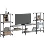 Sonoma gray engineered wood TV cabinet 206.5x28.5x95 cm by , TV Furniture - Ref: Foro24-842484, Price: 95,14 €, Discount: %
